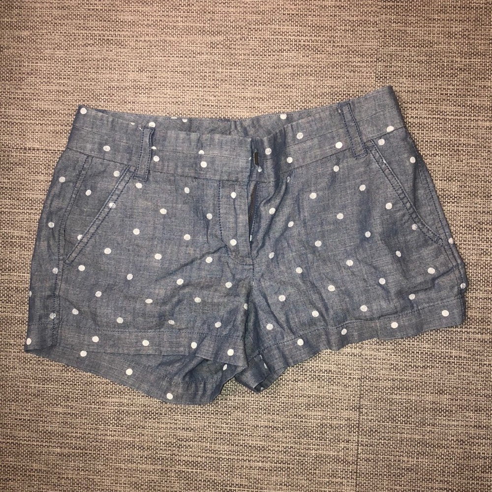 J. Crew polka dot shorts